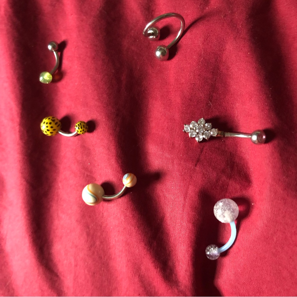 Y2k Belly Button Rings
